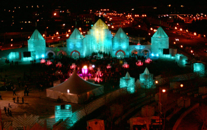 Ice Palaces Saint Paul Winter Carnival