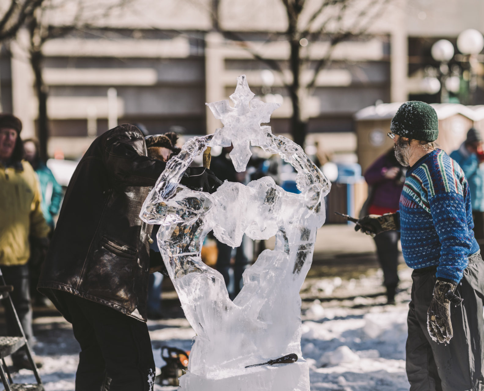 Paul winter. Ice Carving.