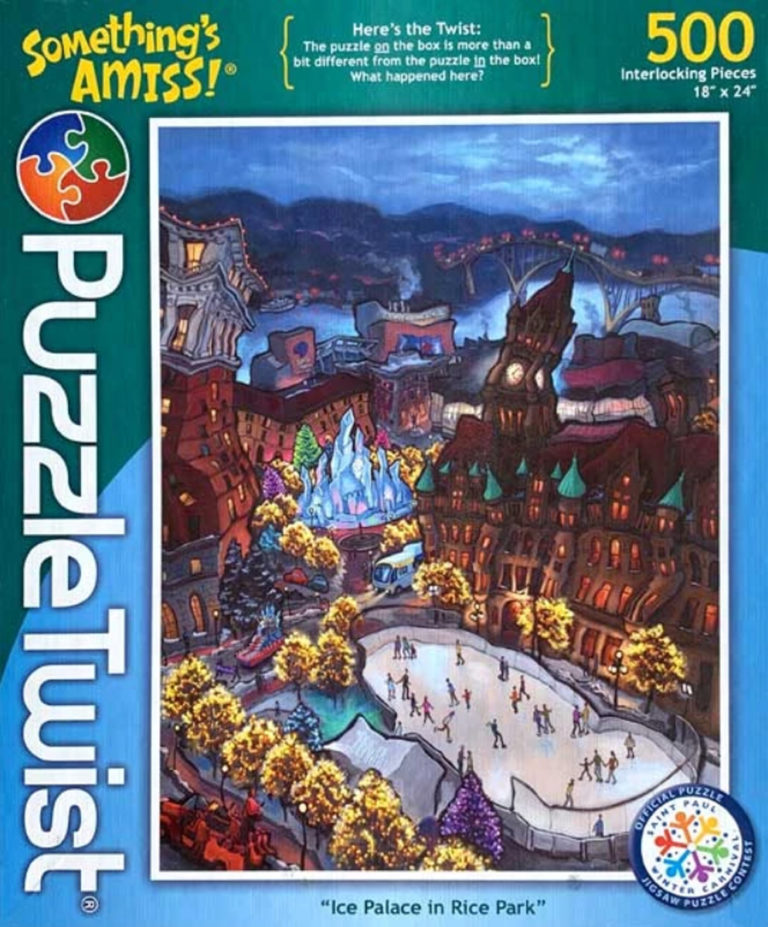 "Ice Palace in Rice Park" Puzzle Saint Paul Winter Carnival