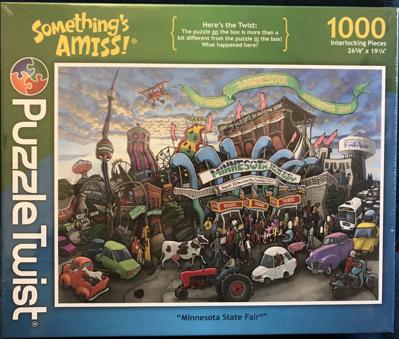 Minnesota State Fair Jigsaw Puzzle Saint Paul Winter Carnival