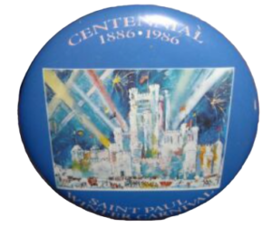 1986 Centennial Celebration Button